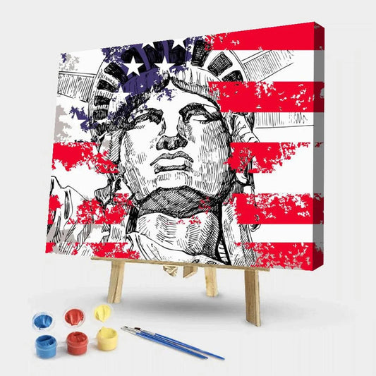 American Independence Day-Paint By Numbers 50*40cm ktclubs.com