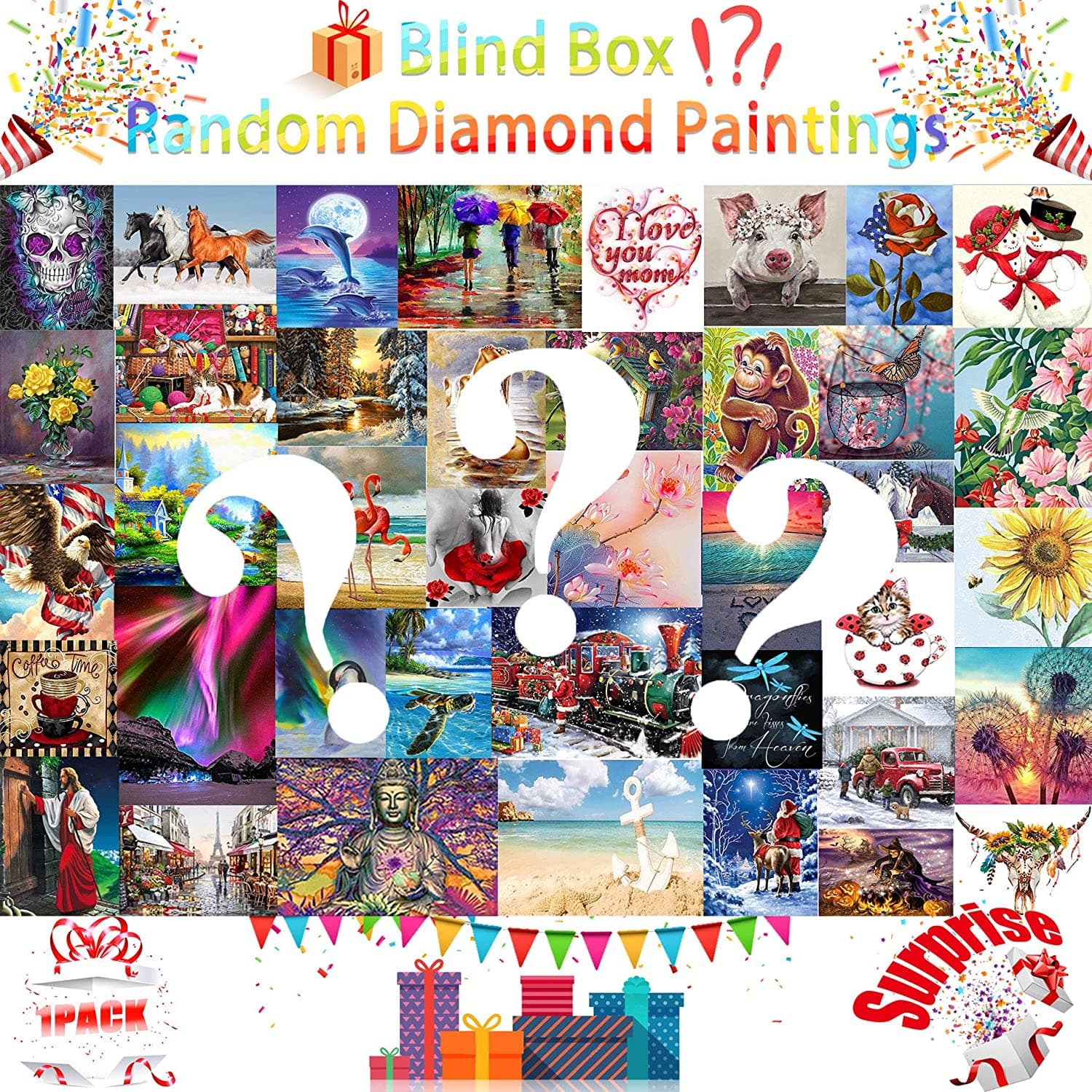 Blind Box Random Diamond Painting Kits ktclubs.com