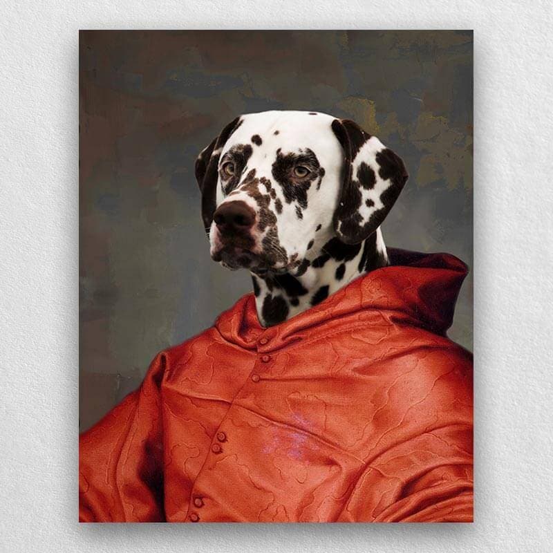 Cardinal Historical Pet Portraits Custom Pet Oil Paintings ktclubs.com