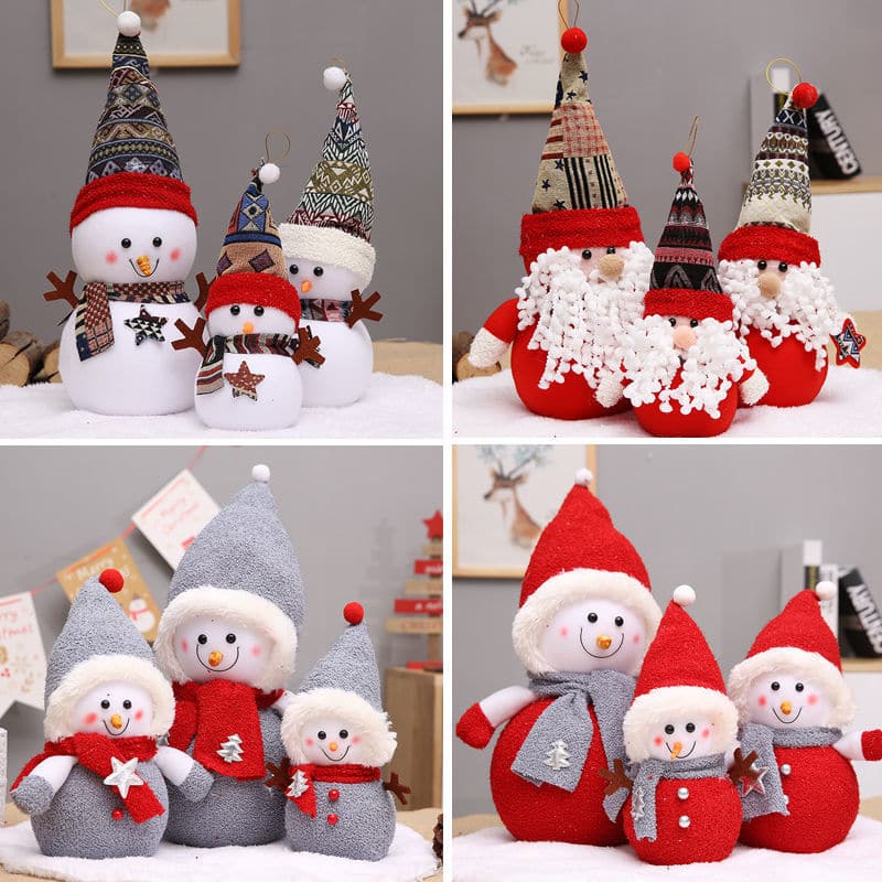 Christmas snowman doll - ornaments ktclubs.com