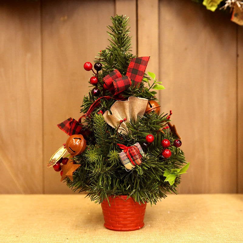 Christmas tree mini mini pendulum arrangement Christmas decoration ktclubs.com