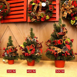 Christmas tree mini mini pendulum arrangement Christmas decoration ktclubs.com