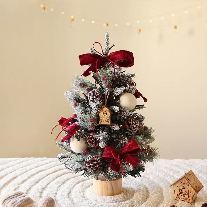 Christmas tree mini mini pendulum arrangement Christmas decoration ktclubs.com