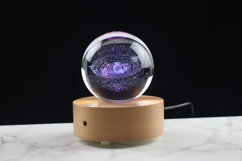 Custom 3D Crystal Ball Engraving ktclubs.com