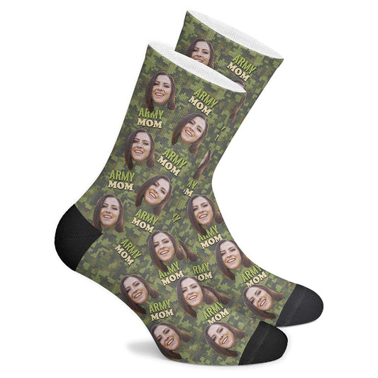 Custom Army Mom Socks ktclubs.com