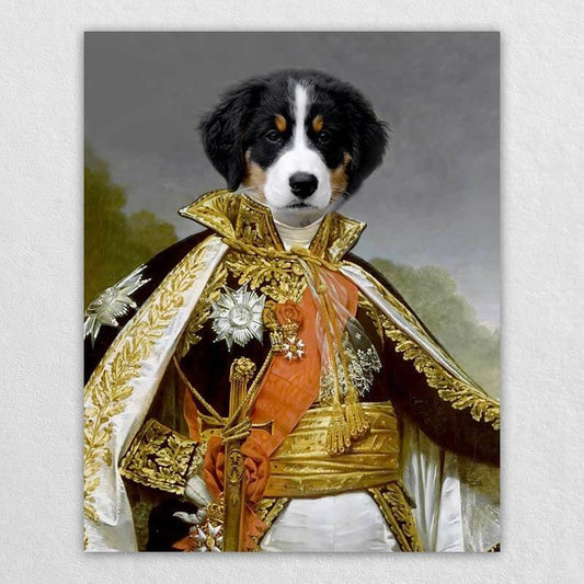 Custom Dog Print Marshal Of France Pet Portrait ktclubs.com