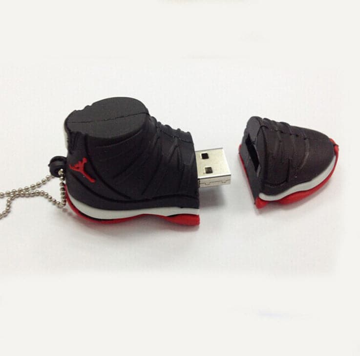 Customized soft plastic shoes-USB flash drive ktclubs.com