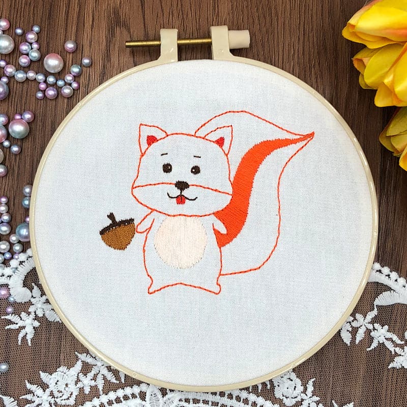 Cute little animal-embroidery ktclubs.com