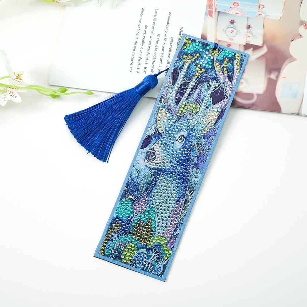 Diamond Painting Bookmark - Special Shaped Diamond - Deer Page Holder Page-marker ktclubs.com