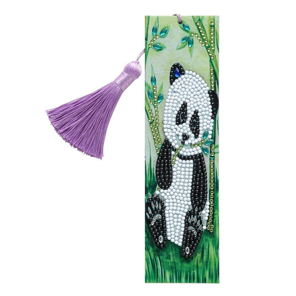Diamond Painting Bookmark - Special Shaped Diamond - Panda ktclubs.com