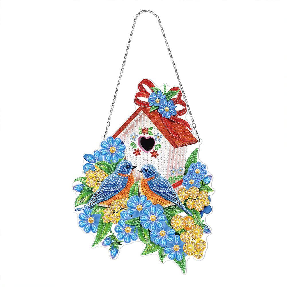 Diamond Painting Flower Wreath Kit ktclubs.com