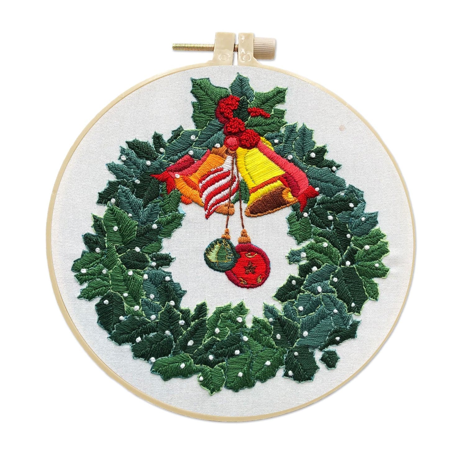 Father Christmas Snowman Garland - Embroidery ktclubs.com