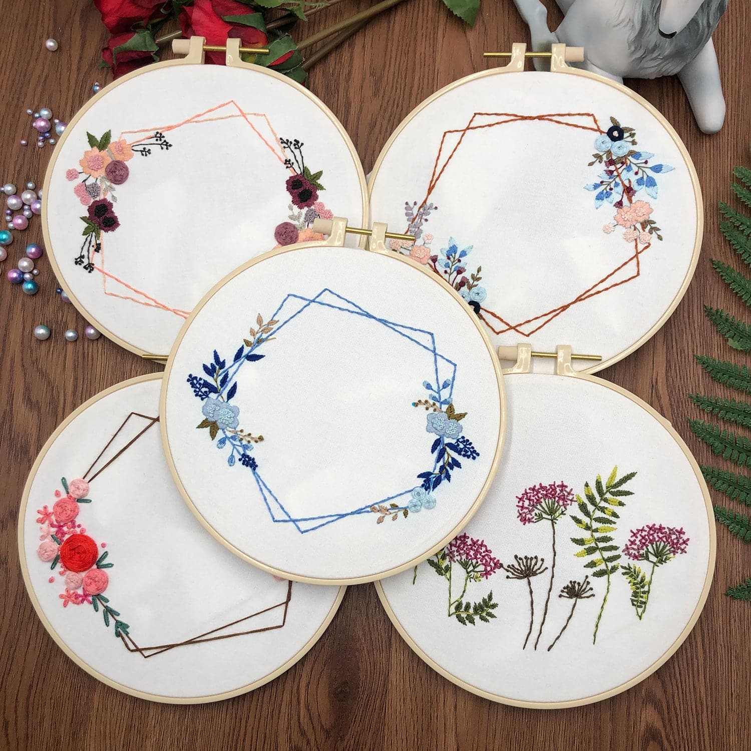 Flowers-Embroidery ktclubs.com