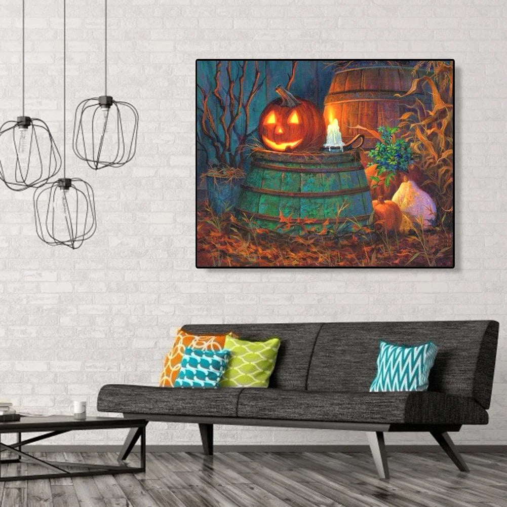 Halloween-Paint By Numbers 50*40cm ktclubs.com