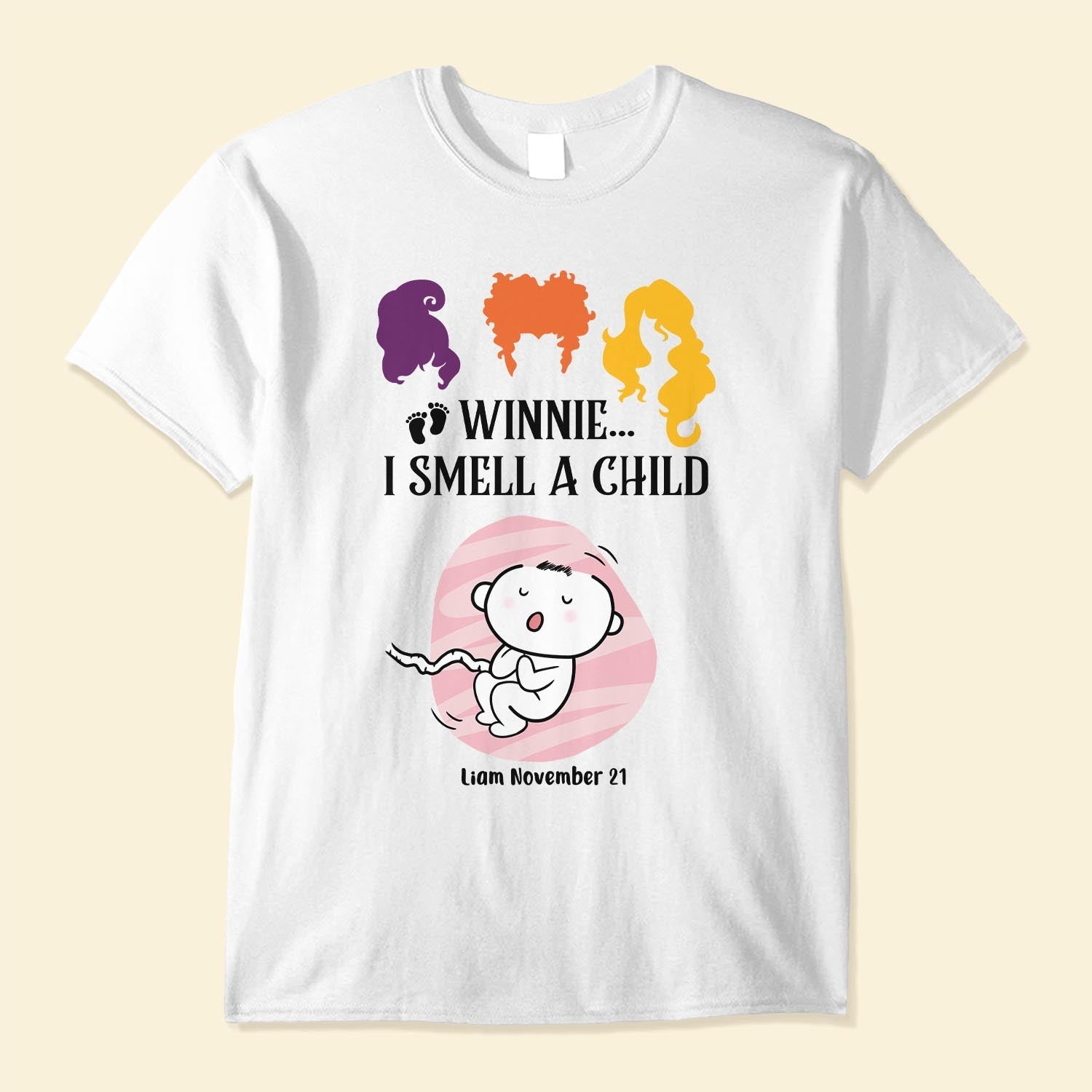 I Smell A Child - Personalized Shirt - Halloween Gift For Wife - Baby Pump
