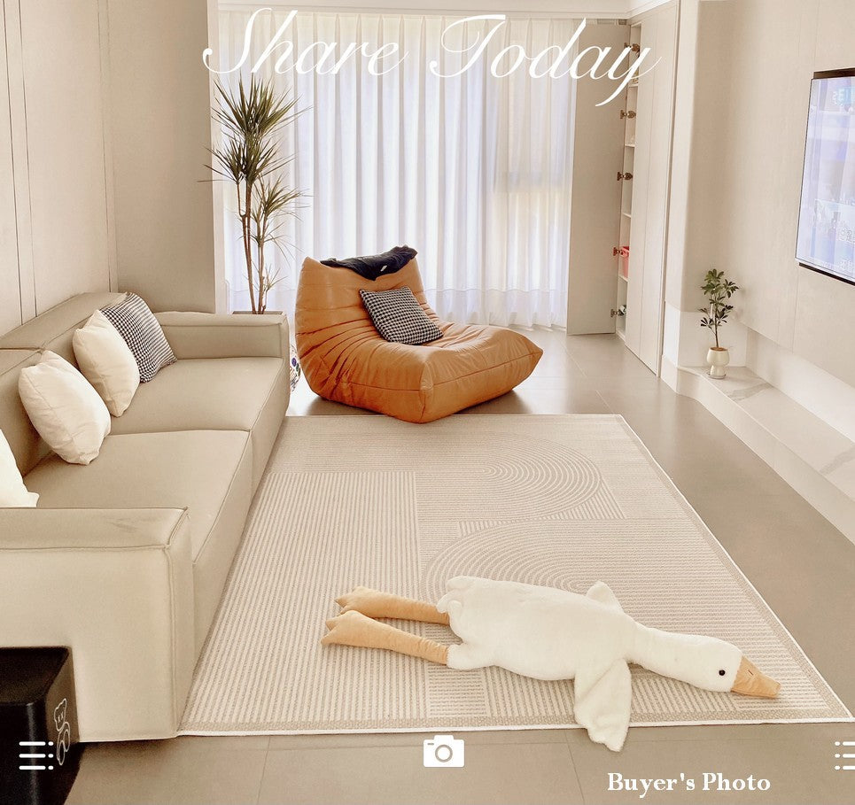 Modern Rugs under Coffee Table, Contemporary Floor Carpets under Sofa, Bedroom Modern Rugs, Modern Area Rug in Living Room