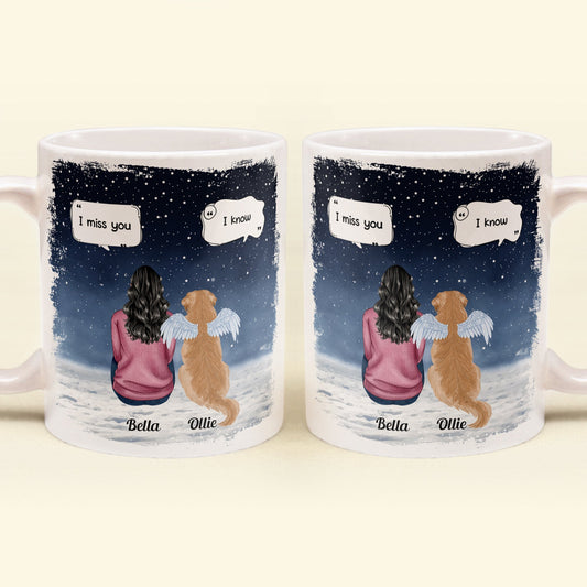 Memorial Pet - Personalized Mug - Christmas, Memorial, Loving Gift For For Pet Loss Owners, Dog Mom, Dog Dad, Cat Mom, Cat Lover, Dog Lover