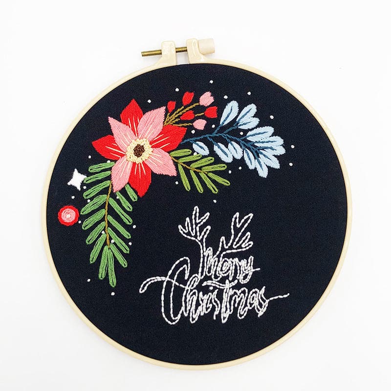 “Merry Christmas”-embroidery ktclubs.com