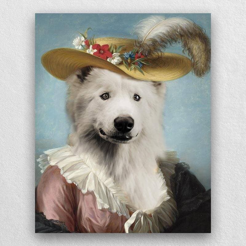 Painter Fancy Pet Portraits Pet Paintings on Canvas ktclubs.com