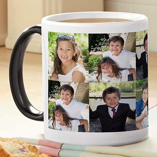 Picture Perfect Multi Photo Color Changing Mug ktclubs.com
