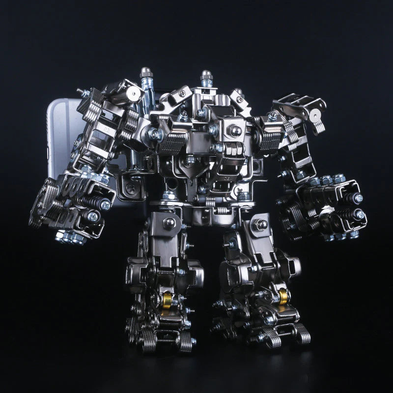 Robot phone holder-3D assembled mechanical model ktclubs.com