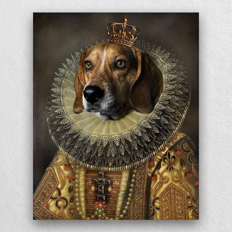 Ruff Renaissance Pet Portraits Pets Painting On Canvas ktclubs.com