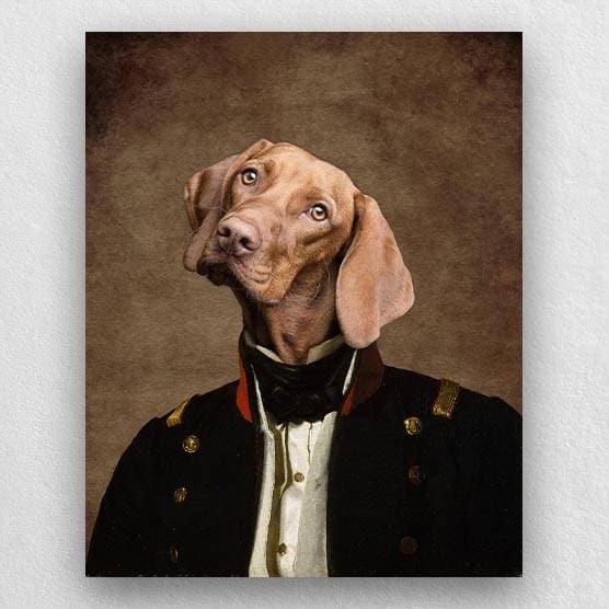 Seaman Uniform Custom Pet Portraits Paintings ktclubs.com