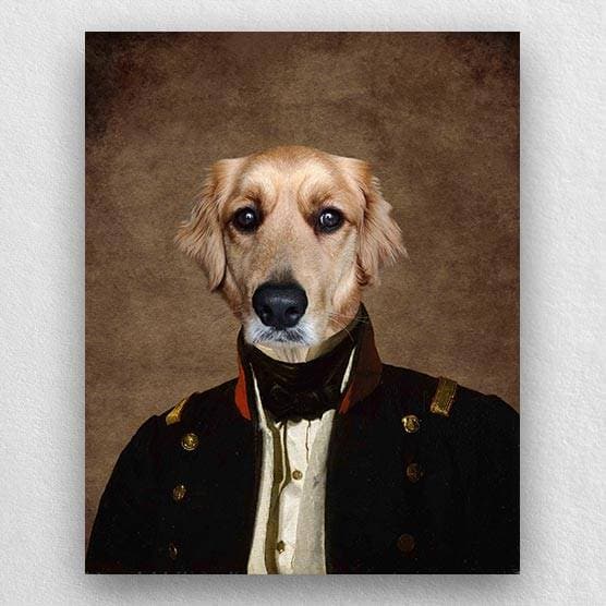 Seaman Uniform Custom Pet Portraits Paintings ktclubs.com