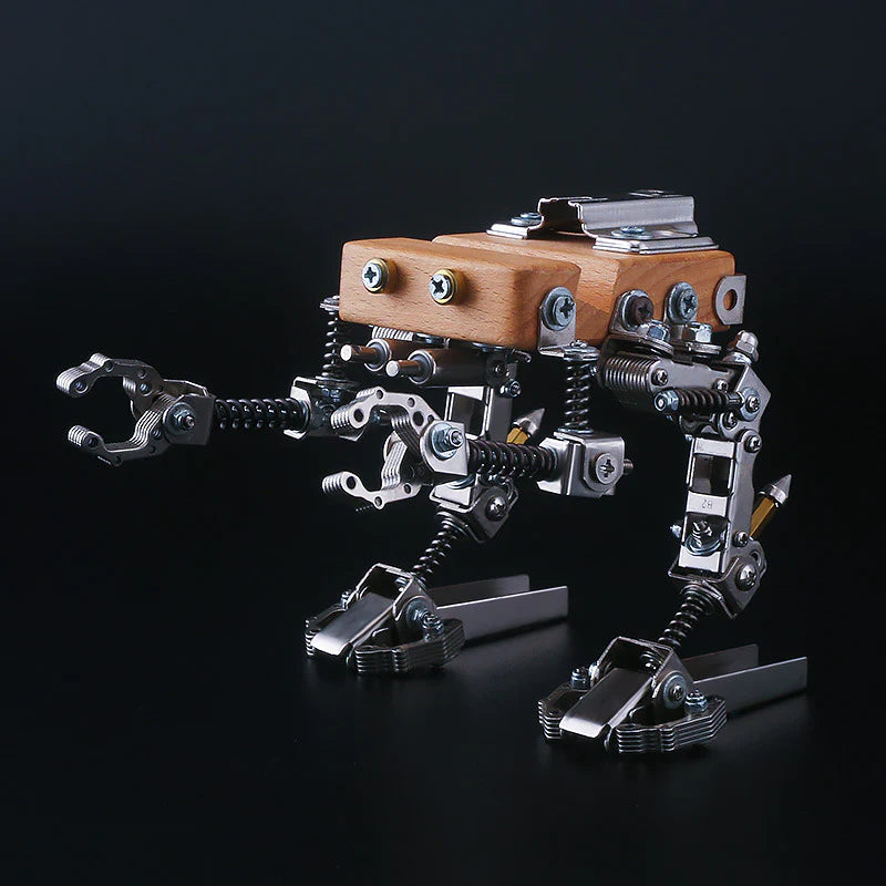 Small robot phone holder-3D assembled mechanical model ktclubs.com