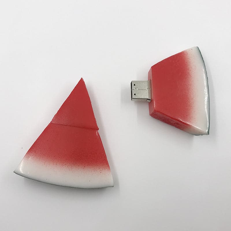 Soft rubber watermelon -USB flash drive ktclubs.com