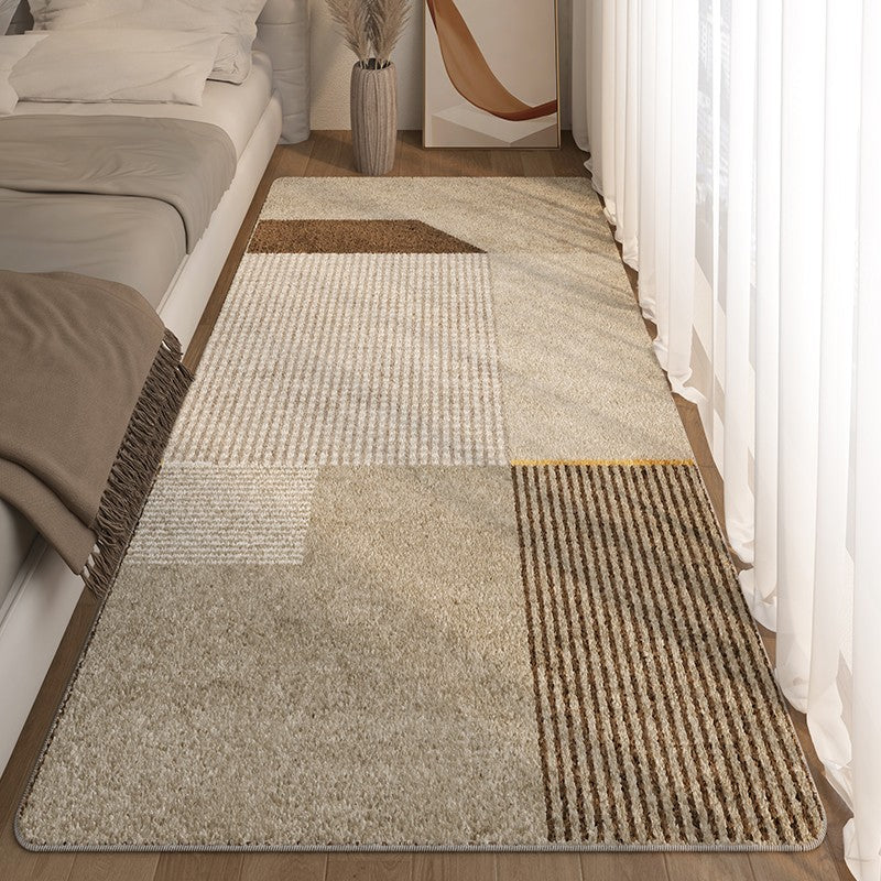 Modern Hallway Runner Rugs, Thick Modern Runner Rugs Next to Bed, Bathroom Runner Rugs, Contemporary Runner Rugs for Living Room