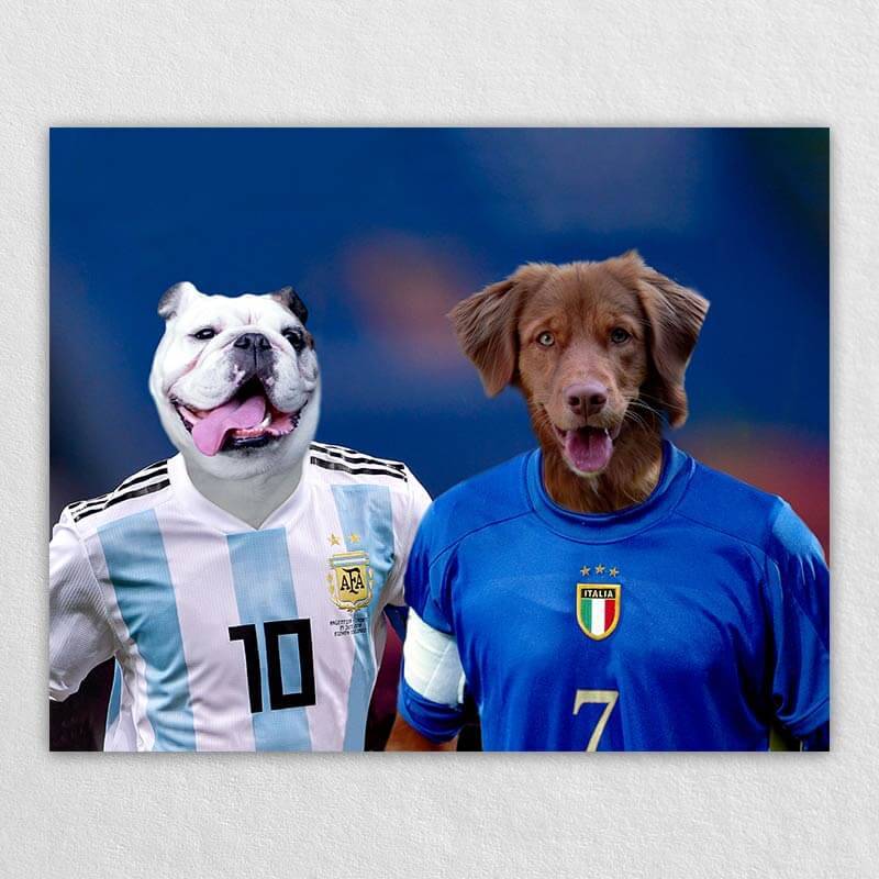 The Soccer Star Buddies Portraits With Pets ktclubs.com