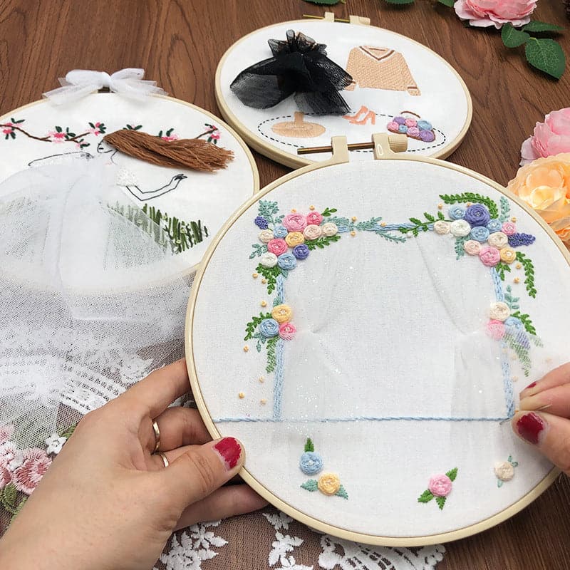 "The Wedding Dress"-embroidery ktclubs.com