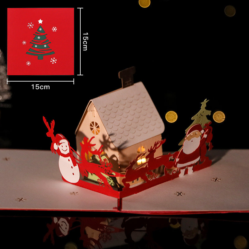 "The singing hut"-Recordable stereo greeting card ktclubs.com
