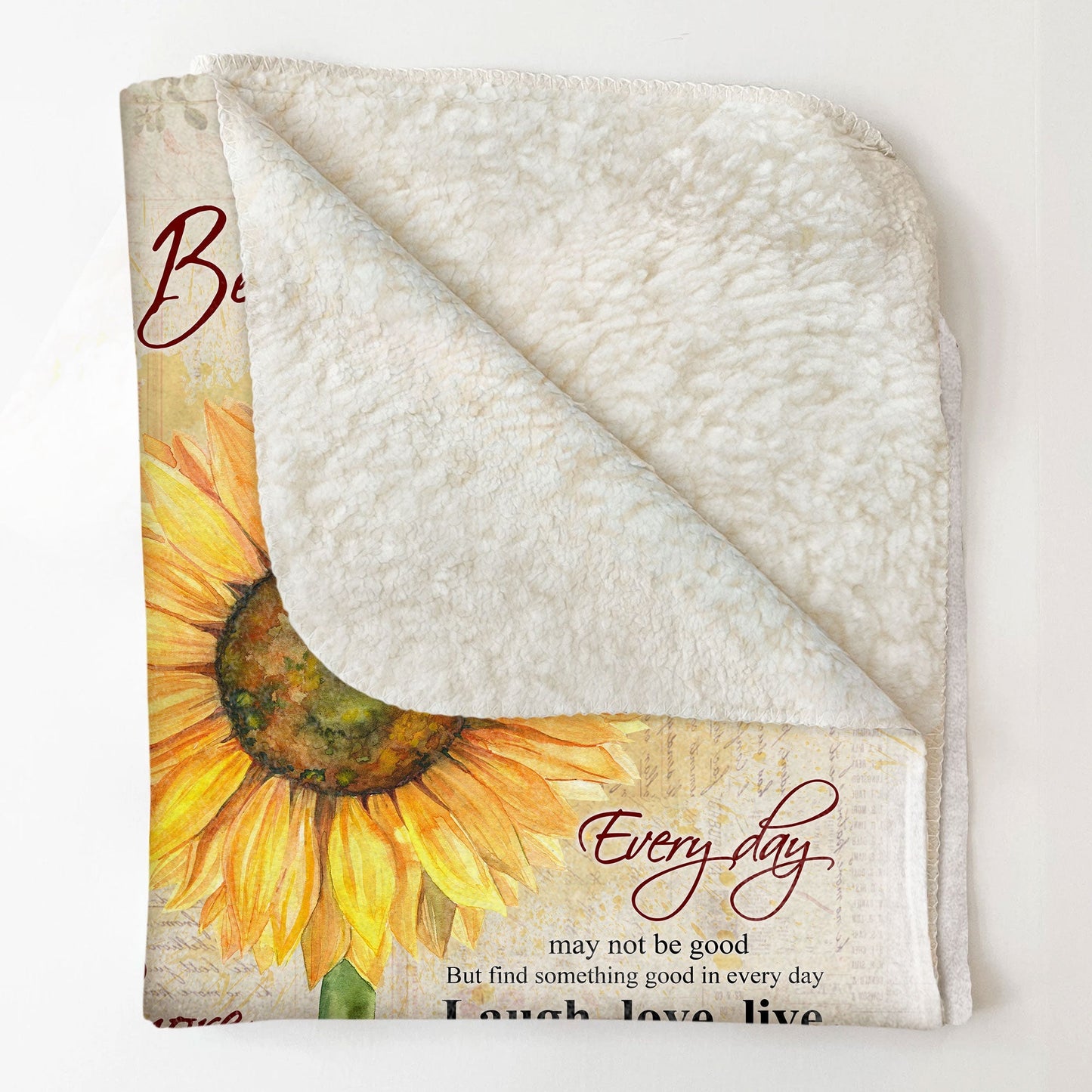 Today Is A Good Day - Personalized Blanket - Birthday, Loving Gift For Your Baby, Your Daughter