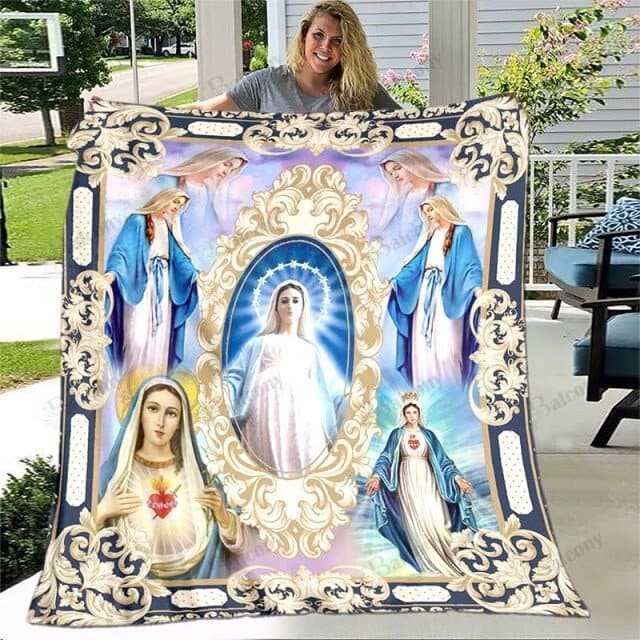 Virgin Mary -Blanket ktclubs.com