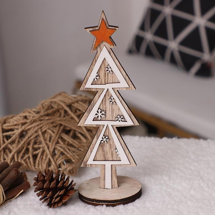 Wooden Christmas Tree-Ornaments ktclubs.com