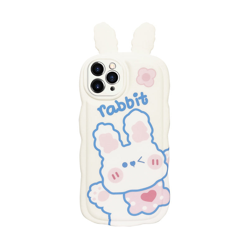 Rabbit Ears Protective Mobile Phone Case