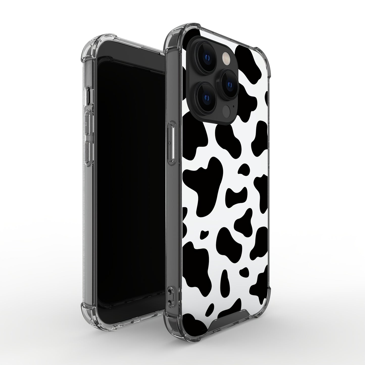 Dairy Cow Pattern Full Body Protection Heavy Duty Shockproof Drop Proof Phone Case