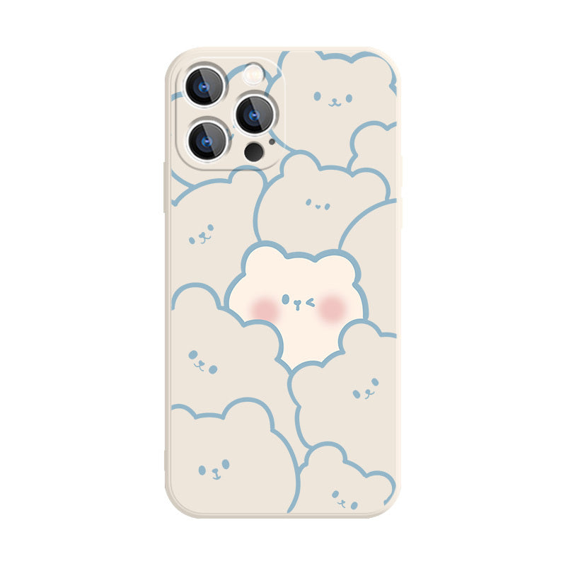 Non-Slip Little Bear Protective Case Mobile Phone Cover