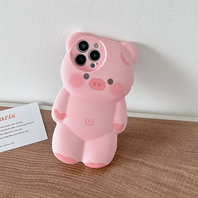 Cute Pig Naughty Face Cartoon Mobile Phone Case