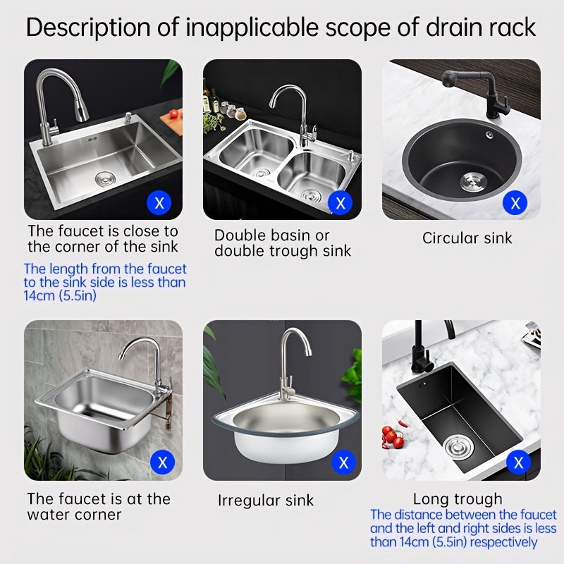 Sink Faucet Splash Guard - Sink Drain Rack, Super Absorbent Quick Dry Pad Sink Gadget Storage Rack