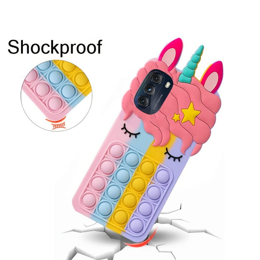 Bubble Shockproof Silicone Phone Case