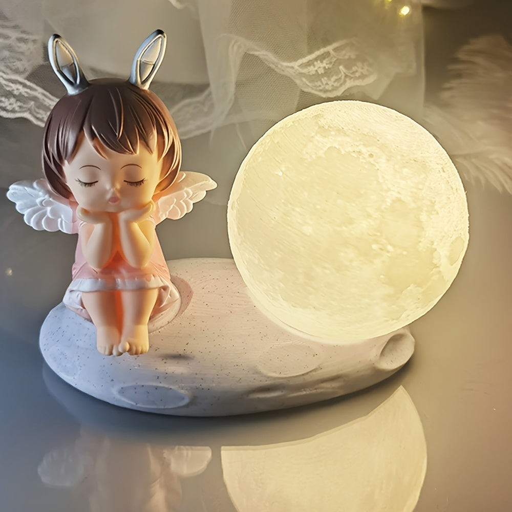 Table lamp - a princess/prince style touch-sensitive dimmable light