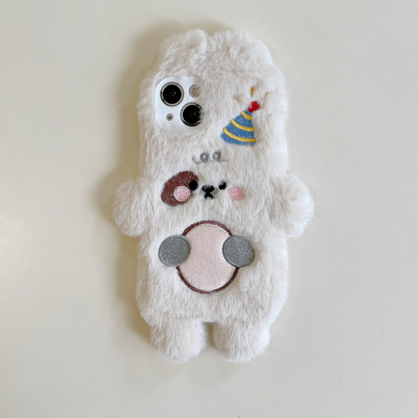 Plush Belly Expression Mobile Phone Case