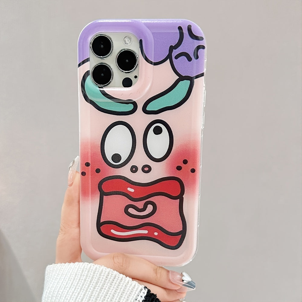 Spoof Expression Mobile Phone Case Couple Mobile Phone Case A Set Of 2pcs
