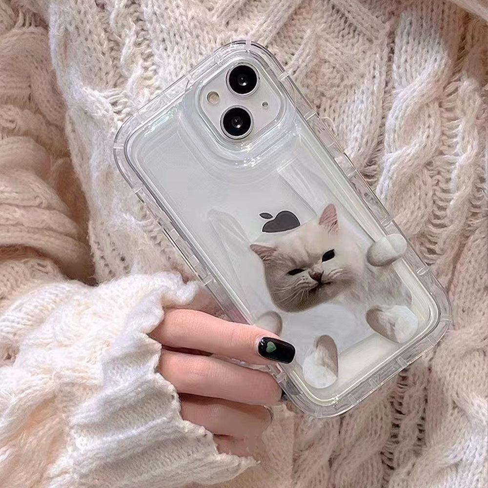 Cute Cats And Dogs Around The Fall Of The Mobile Phone Case