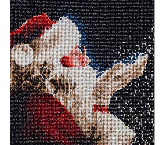 Leisure Arts Santa Claus Holiday Edition Diamond Art | Christmas | Diamond Dotz | Full Drill