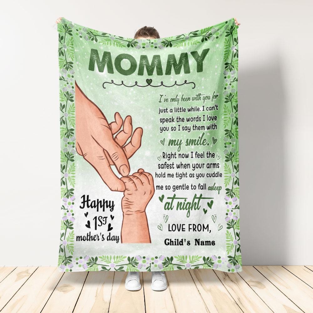Happy 1st Mother's Day Blanket-Macorner