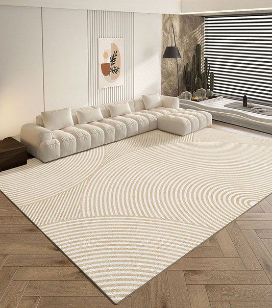 Abstract Modern Rugs for Living Room, Contemporary Modern Rugs Next to Bed, Modern Rugs under Dining Room Table, Simple Geometric Carpets for Kitchen